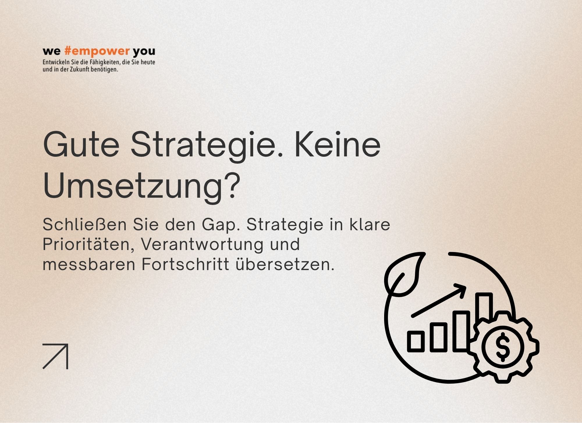 Strategie Umsetzung scheitert